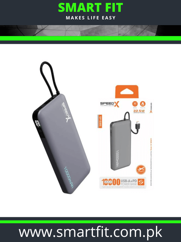 SPEEDX SP-S185 22.5W 10000MAH SUPER FAST CHARGING POWER BANK