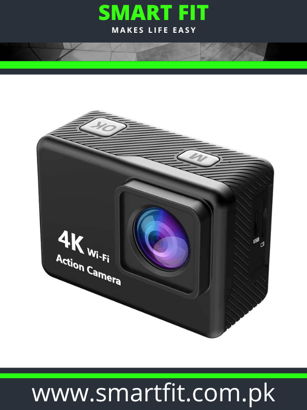 V22 4K ULTRA HD MINI ACTION SPORT CAMERA WATERPROOF WITH WIFI & TOUCH SCREEN